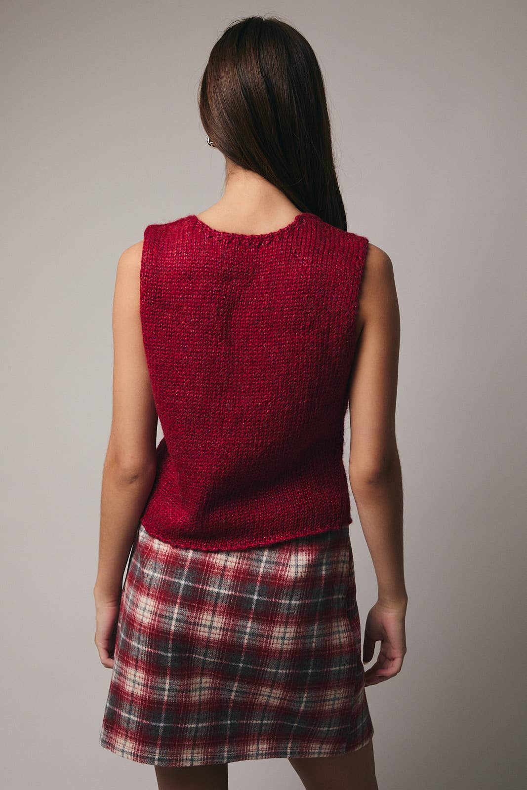 Hadley Lurex Sweater Vest