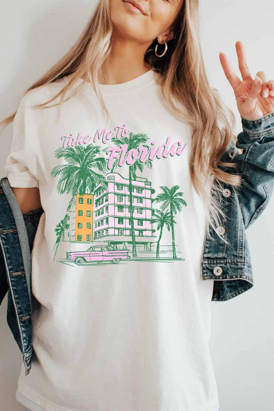 Take Me To Florida  Graphic Tee