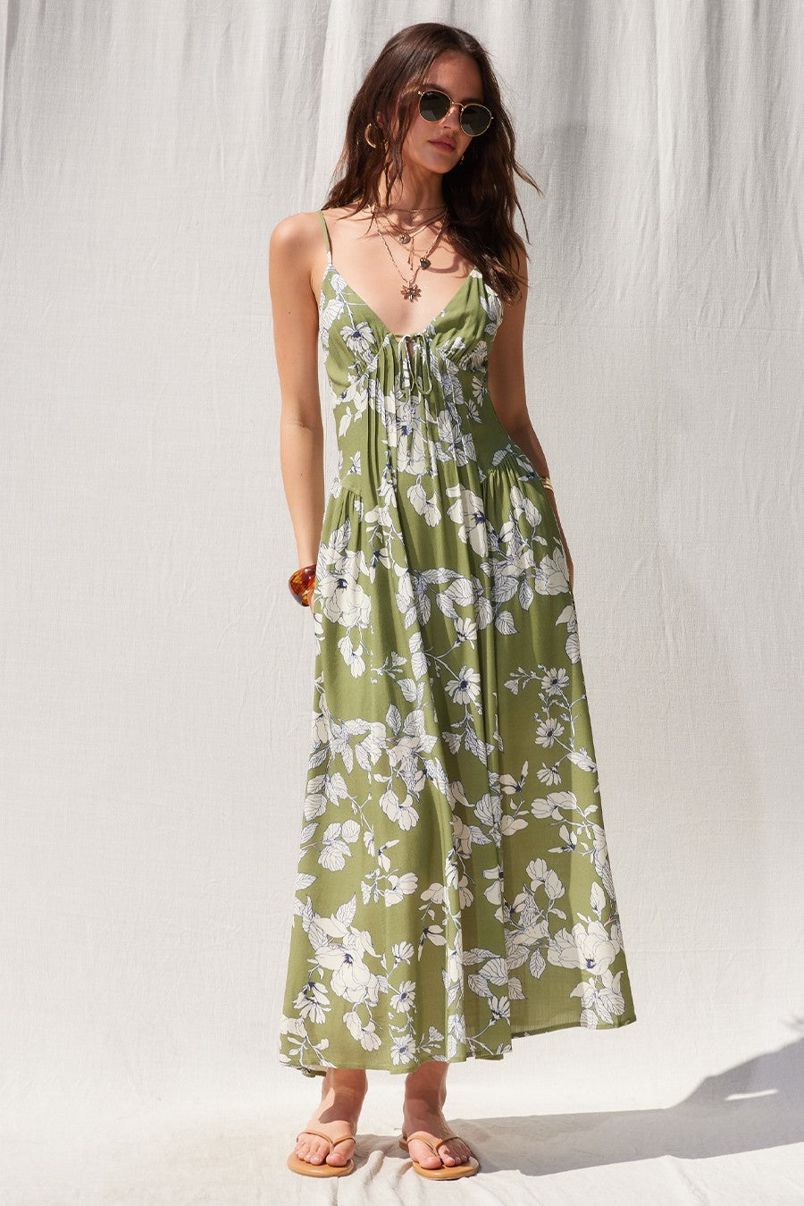 Francine Floral Maxi Dress