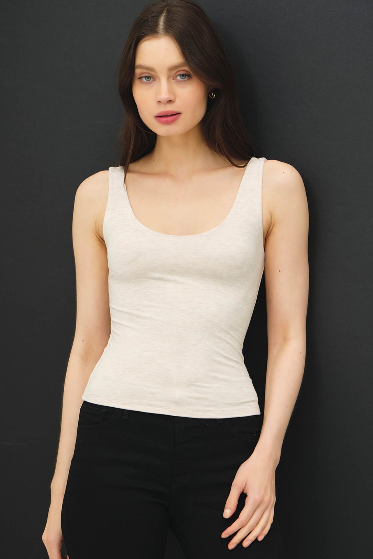 Ultra Soft Scoop Neck Tank Top