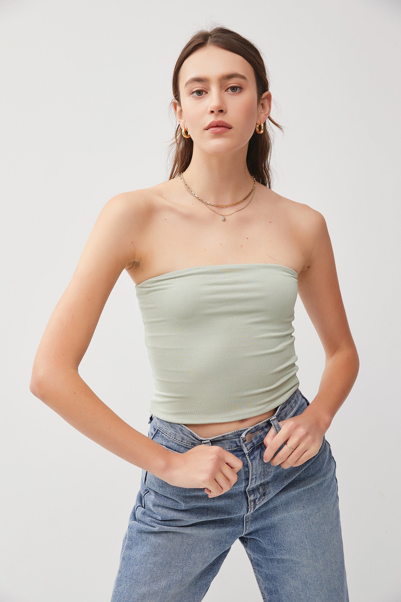 Brooke Ultra Soft Stretch Tube Top