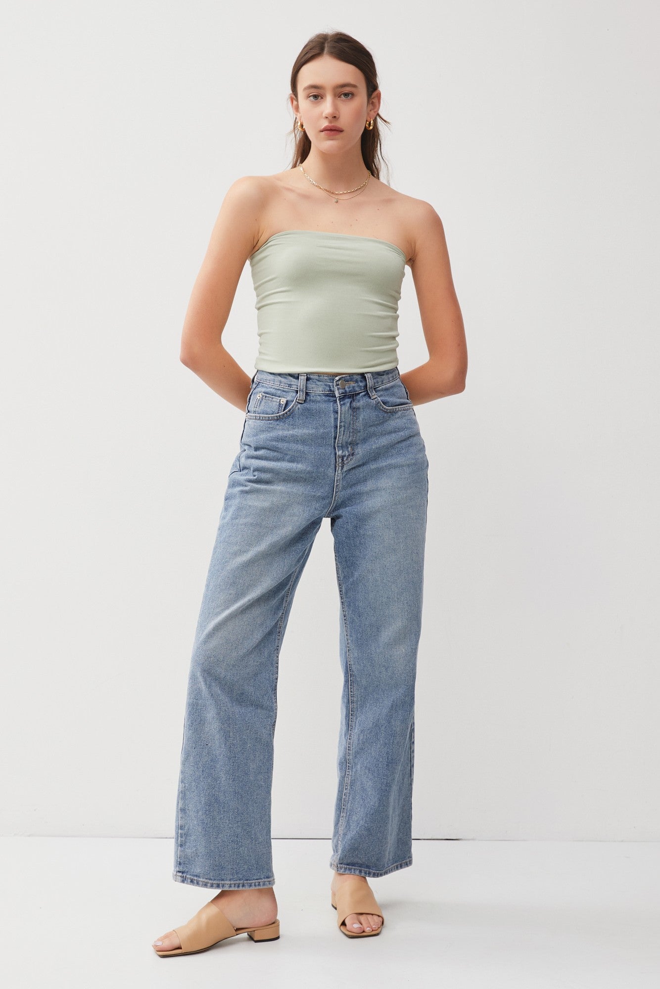 Brooke Ultra Soft Stretch Tube Top