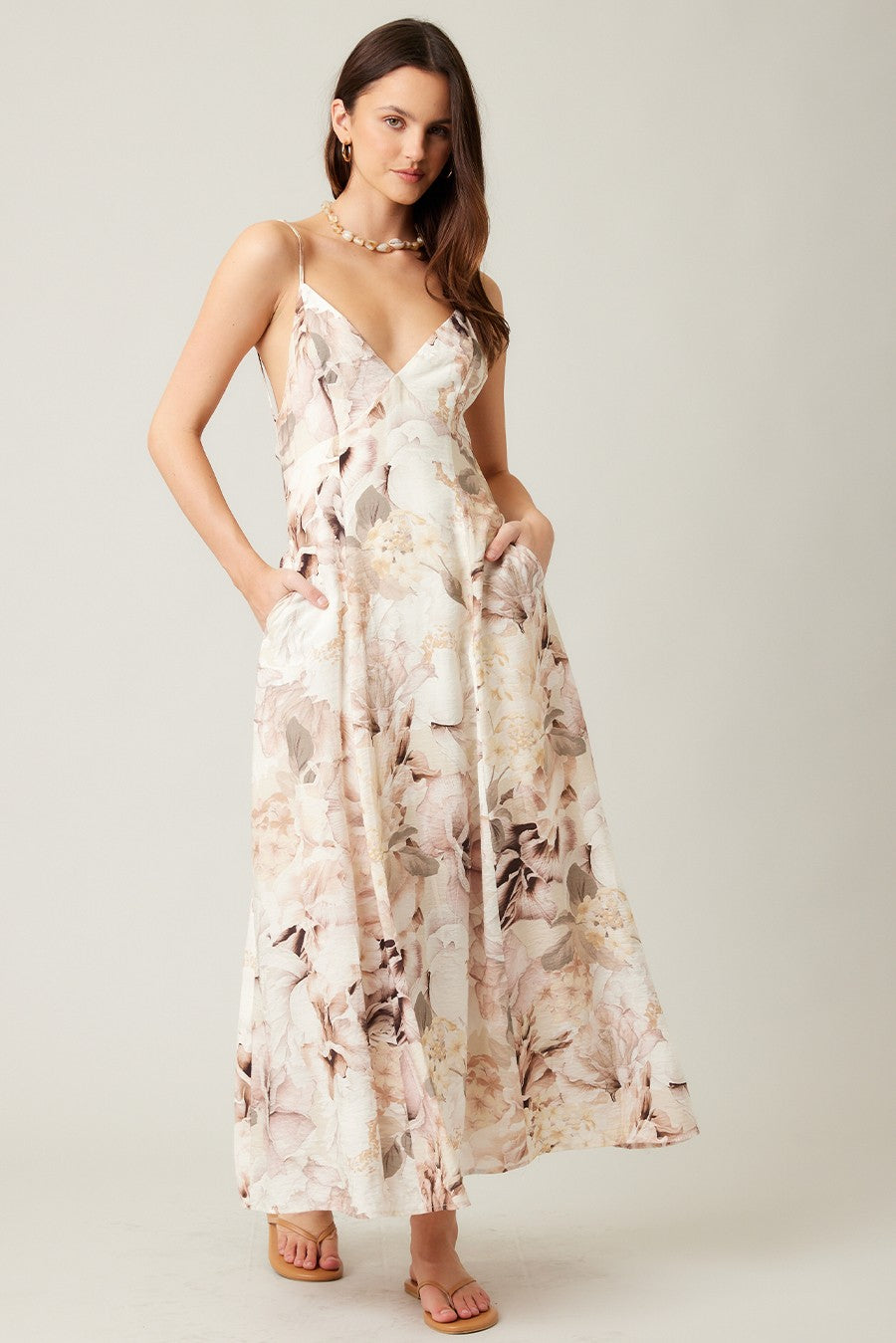 Alexandra Open Back Maxi Dress