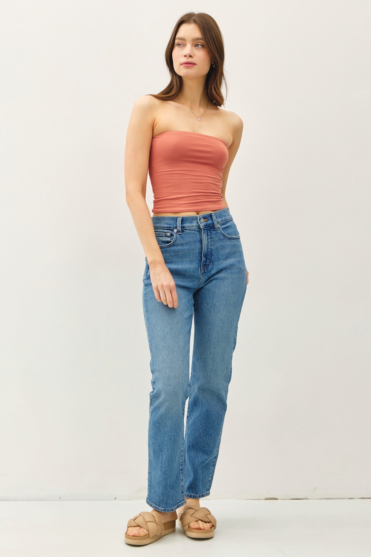 Brooke Ultra Soft Stretch Tube Top